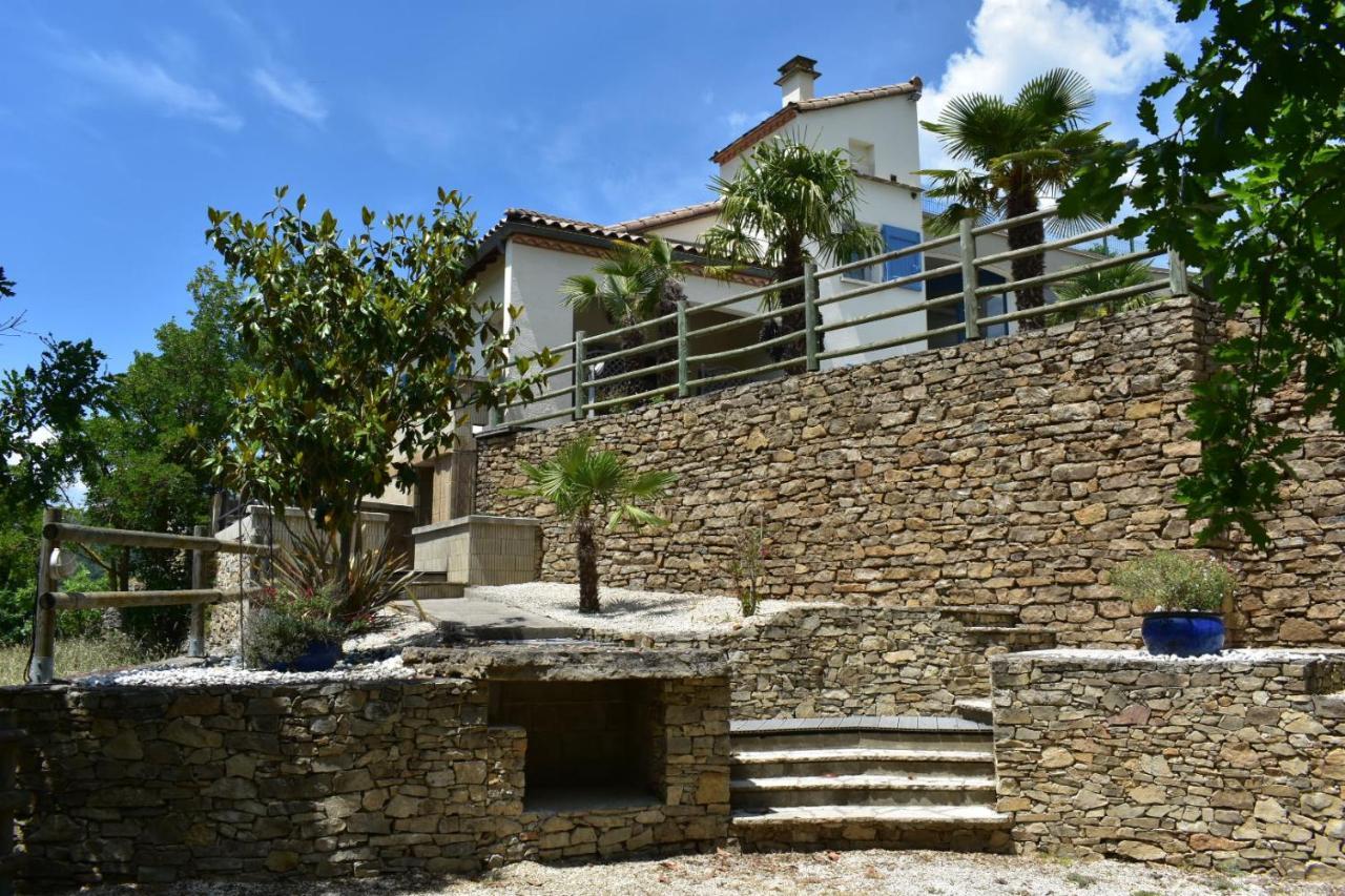 Les Palmiers Des Causses Saint-Rome-de-Tarn Exterior foto